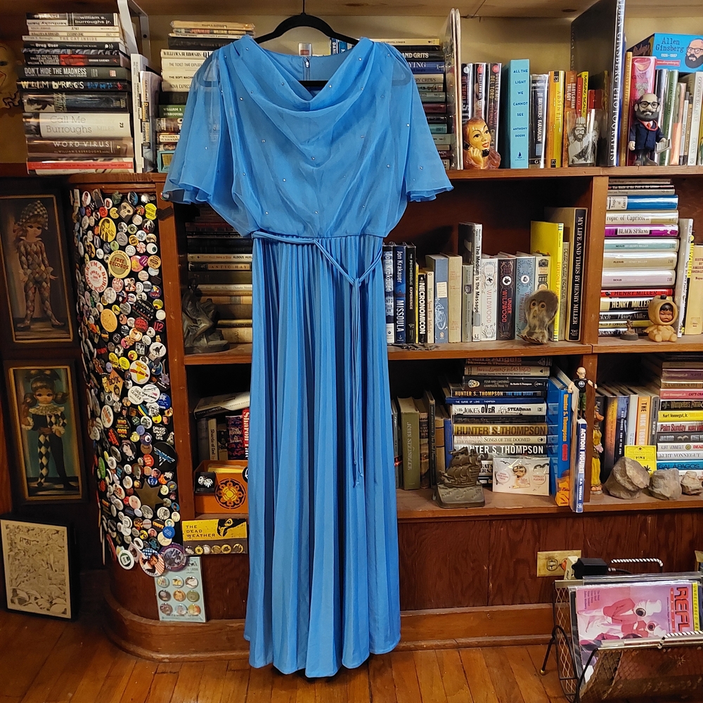 American Vintage Sky Blue Maxi Dress